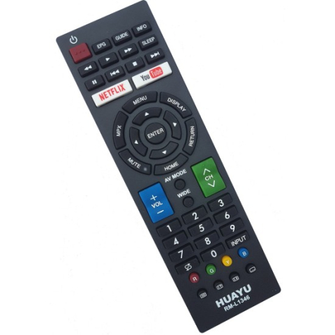Telecomenzi TV - Telecomandă RM-L1346 Sharp cu butoane Netflix și Youtube