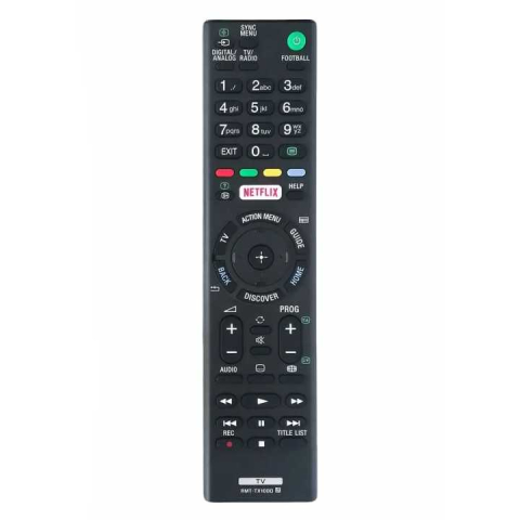 Telecomenzi - Telecomanda Sony RMT-TX100D + Baterii Incluse – Bravia Netflix