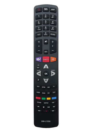 TCL - Telecomanda compatibilă TV TCL RM-L1330 IR 548, lungime 20 cm, brand TCL, tip IR, compatibilitate TCL.