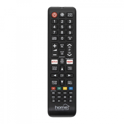 Telecomenzi - Telecomandă Samsung Precodat, Fără Configurare, Compatibil Televizoare Samsung, Alimentare cu 2 Baterii AAA