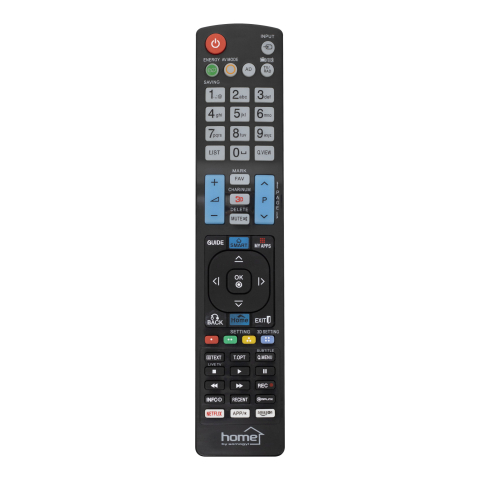 LG - Telecomanda precodată pentru televizoare smart LG, fără configurare, alimentare 2x AAA, model URC LG 2