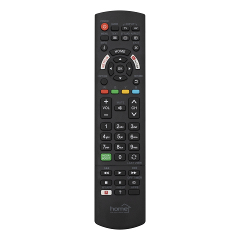 Panasonic - Telecomanda precodată pentru televizoare smart Panasonic, fără configurare, alimentare 2x AA (baterii neincluse)