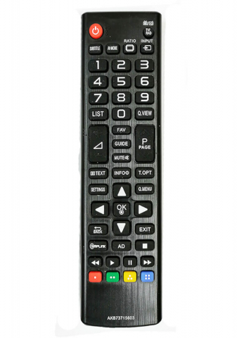 LG - Telecomanda TV LG AKB73715603 IR 1439 – Compatibilă cu Aspect Original, Control Rapid și Fiabilitate