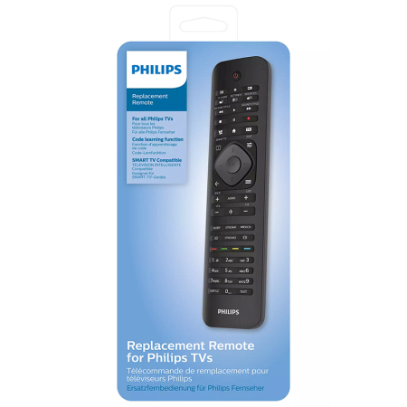 Telecomenzi TV Originale - Telecomandă TV IR PHILIPS SRP4000 compatibilă cu televizoare Philips, lungime 22 cm, control simplu și eficient.