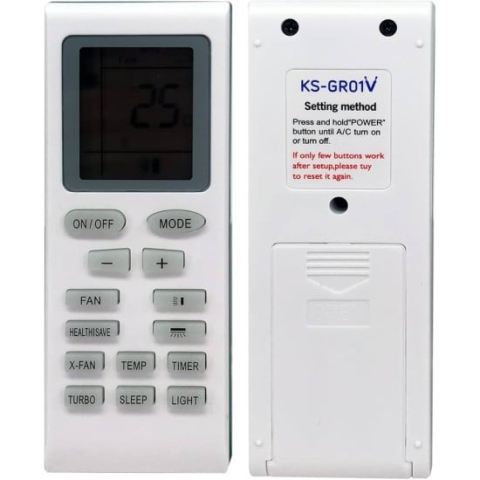 Audio-video - Telecomandă universală GREE KS-GR01V utilizare imediată
