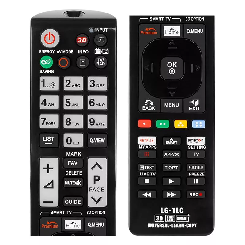 Telecomandă universală pentru LED TV LG, model OEM, compatibilitate LG, lungime standard. [1]