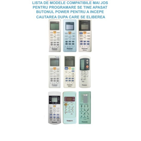 Telecomandă universală PANASONIC KS-PN03V asociere rapidă [1]