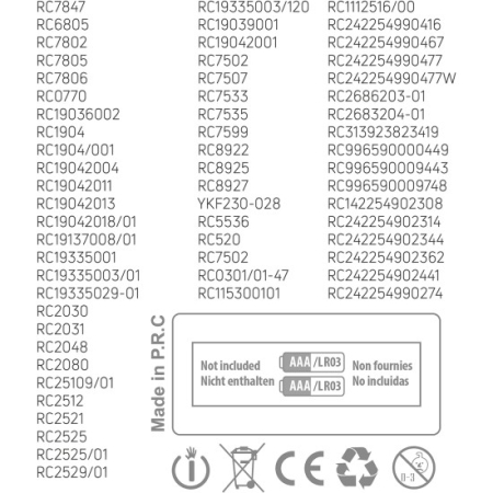 Telecomanda Universala Philips L1725 4K OLED + Baterii Incluse [1]