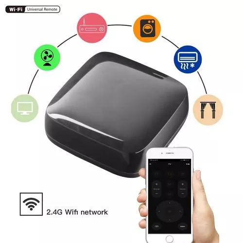 Telecomanda universala Smart WiFi Woox R4294 cu control vocal Alexa, Google Assistant si baza de date IR pentru peste 8000 dispozitive [2]