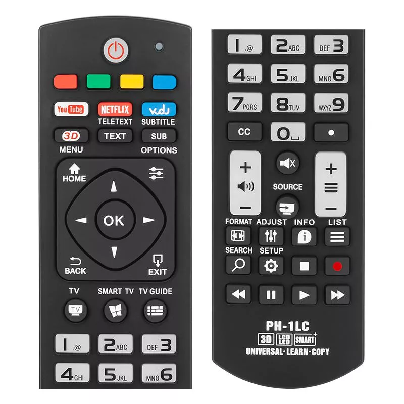 Telecomandă universală TV LED PHILIPS model OEM, compatibilitate PHILIPS, lungime standard, utilizare ușoară [1]