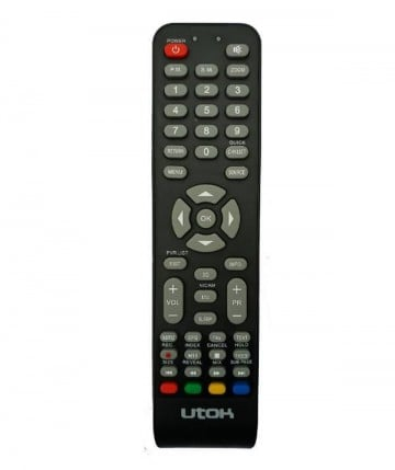 Audio-video - Telecomanda UTOK U24HD4 U32HD5 U40FHD4 U43FHD1 + Baterii Incluse Cadou