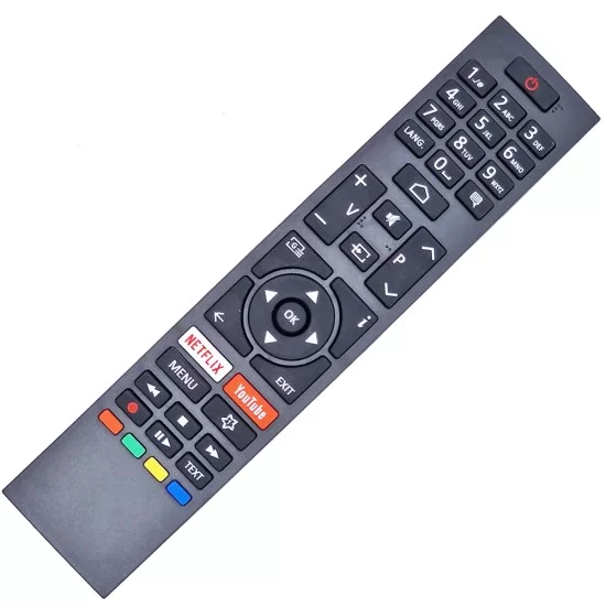 Vestel - Telecomanda Vestel JVC RC43157 CT-8557 Netflix YouTube + Baterii Incluse