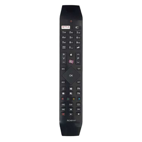 Telecomenzi TV - Telecomandă RC49141 buton Netflix pentru Vestel și Hitachi