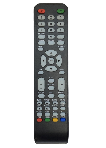 Vortex - Telecomanda Vortex H004 IR1027 compatibilă cu televizoare Vortex, Cyan, Diamant, Vinchi, Smart Tech, Selecline