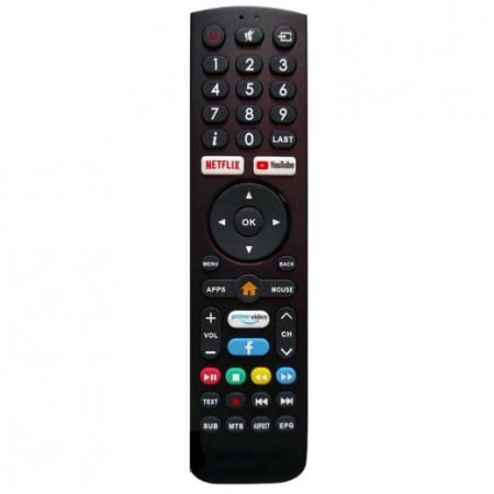 Vortex - Telecomanda Vortex V32TPHDE1S1 + Baterii Incluse – Smart TV
