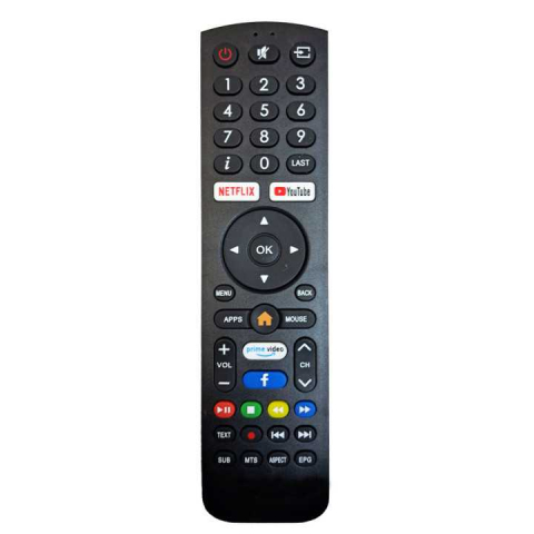 Audio-video - Telecomanda Vortex V32F cu Buton Facebook + Baterii Incluse Cadou