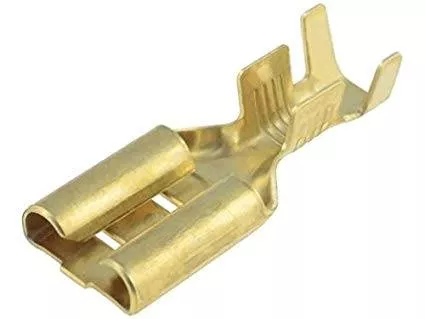 Mufe papuci - Terminal papuc plat 9.5mm 1.2mm mama 3/6mm² crimpat pe cablu IMP 3670.11.00.9 – IoElectronice.ro