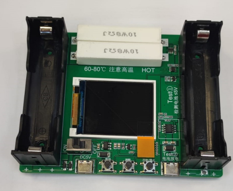 Tester 18650 cu display, conector USB TYPE C, brand OEM, măsurare capacitate baterii 18650 [3]
