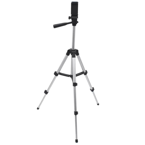 Trepied fotografic din aluminiu, compact cu suport mobil 3D + Telecomandă Bluetooth – Stabilitate și versatilitate pentru fotografiile tale [5]