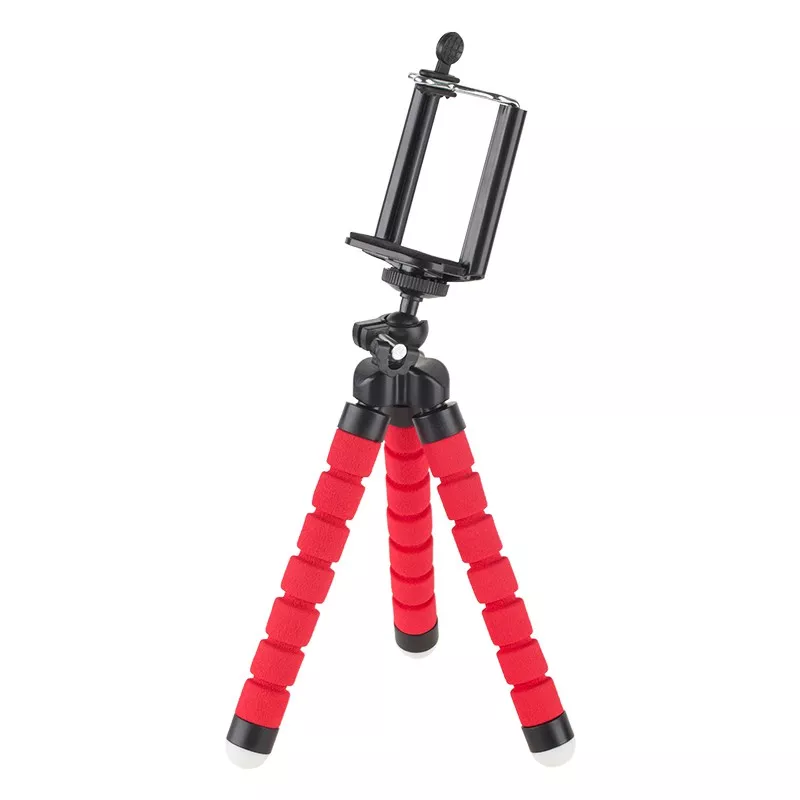 Suporti - Trepied pentru telefon/cameră roșu KRUGER&MATZ – IoElectronice.ro