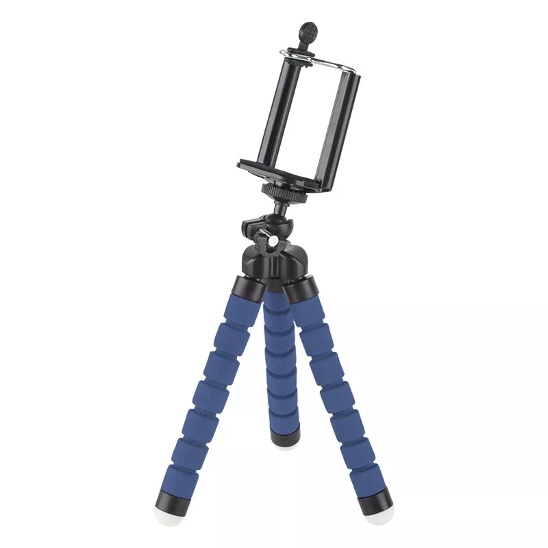 Telefoane-tablete - Trepied telefon/camera albastru KRUGER&MATZ 12 cm