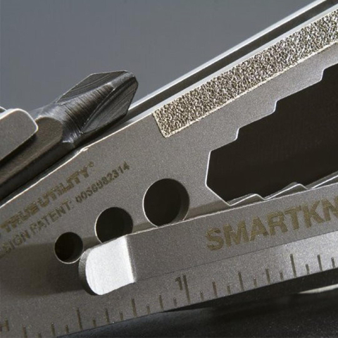 Cuțit multifuncțional TRUE UTILITY SMARTKNIFE TU6869 15 instrumente, lungime 10 cm, ideal pentru camping și activități în aer liber [3]