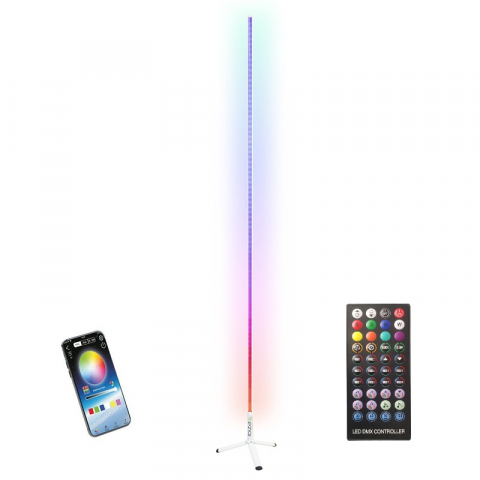 Iluminat festiv - Tub LED RGB 18W 1.8m Alb - Iluminare Decorativă pentru Interior, Cluburi și Evenimente