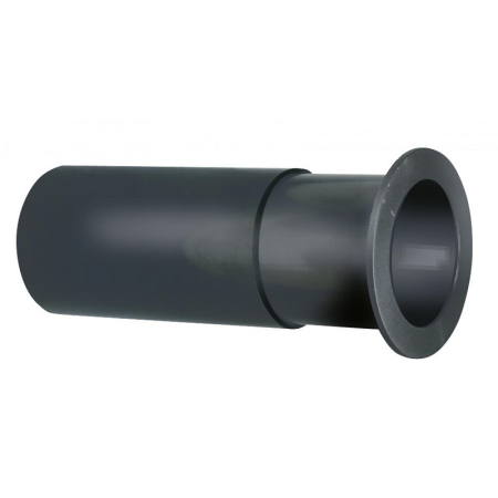 Conectica - Tub reflex R66 125-250mm negru Somogyi Elektronic pentru ventilație și extracție aer.