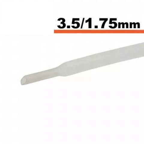 Tuburi termocontractabile - Tub termocontractibil transparent 3.5 mm 0.5m