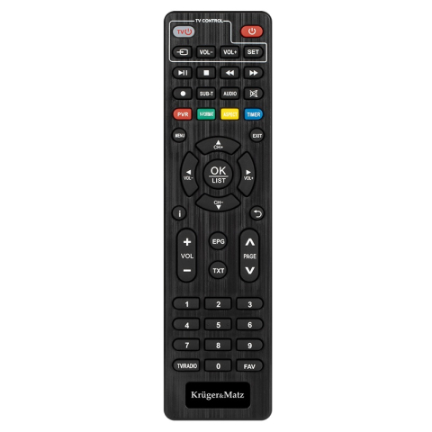 Tuner DVB-T2 HEVC H.265 HDMI Kruger&Matz KM9999 cu conector HDMI și SMA, culoare neagră [2]