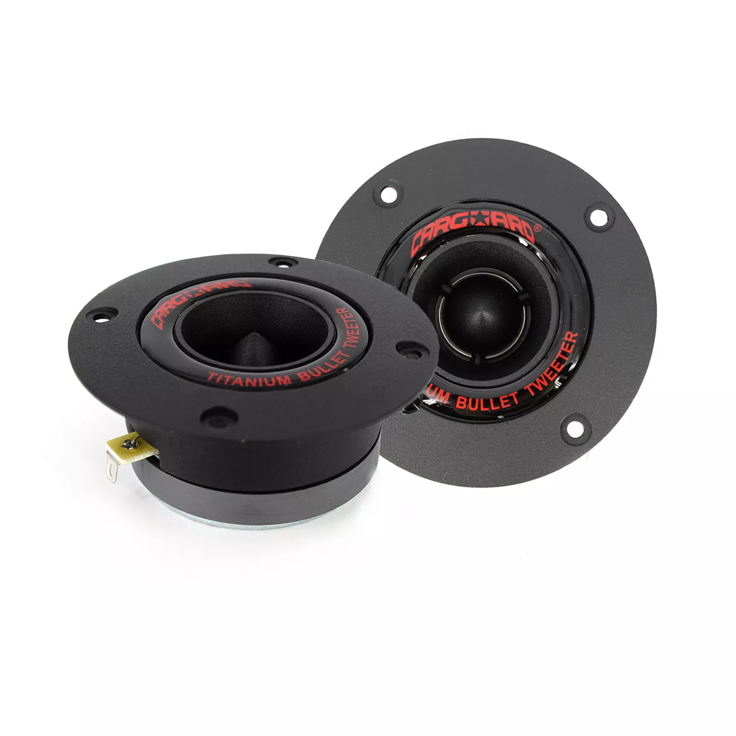 Tweeter 100/200W 8 Ohm bobina 1" 25mm 1.5-20kHz Carguard HTW001 10cm [2]