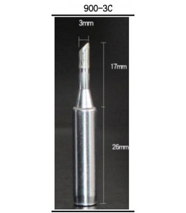 Vârf de rezervă 900-3C 0.3mm pentru stația BakOn BK701D SBK936D+ [1]