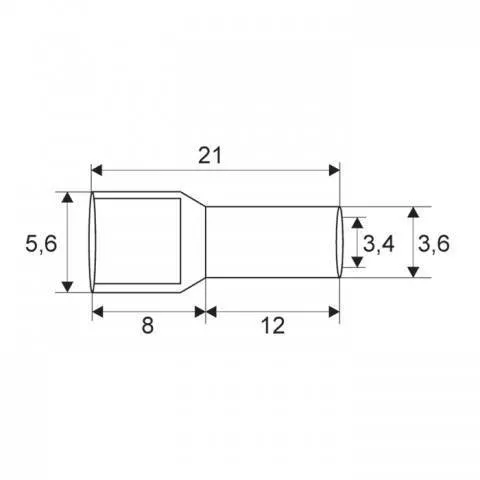 Vârf terminal cablu de 6 mm galben – IoElectronice.ro [1]