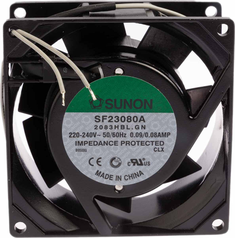 Computer-laptop - Ventilator AC axial 230VAC 80x80x38mm 31dBA SUNON SF23080A2083HSL.GN
