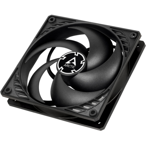 Ventilatoare PC - Ventilator ARCTIC P12 PWM PST CO 120mm, 200-1800 RPM, Fluid Dynamic Bearing, 4-Pin, Negru, Zgomot Redus