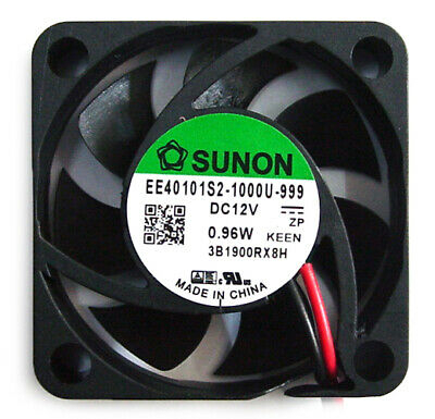 Computer-laptop - Ventilator DC axial 12VDC 40x40x10mm 11.99m3/h 23dBA 26AWG SUNON EE40101S2-1000U-999