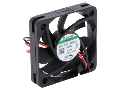 Ventilatoare PC - Ventilator DC axial 12V, 50x50x10mm, 14.26m3/h, 22.4dBA, SUNON MF50101V3-1000U-A99 - Performanță și fiabilitate