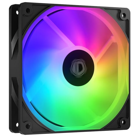 Ventilatoare PC - Ventilator ID-Cooling XF-120 120mm 12V negru aRGB rulmenți Hydraulic Bearing anti-vibrații 500-1500RPM 4pin 3pin XF-120-ARGB-K – IoElectronice.ro
