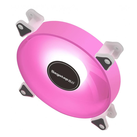 Ventilator Segotep HB-12 120mm 12V negru aRGB LED, Hydraulic Bearing, 600-1800RPM, 4pin/3pin, anti-vibratii [3]