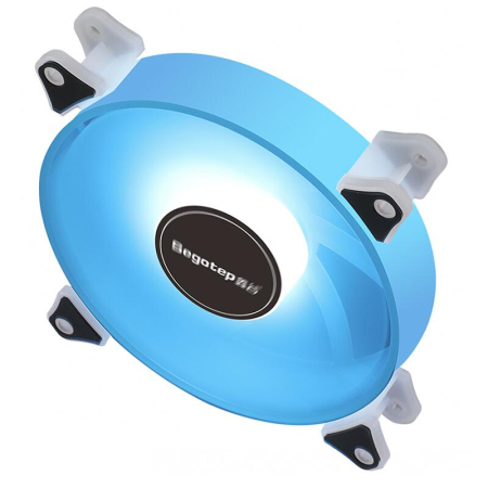 Ventilator Segotep HB-12 120mm 12V negru aRGB LED, Hydraulic Bearing, 600-1800RPM, 4pin/3pin, anti-vibratii [1]