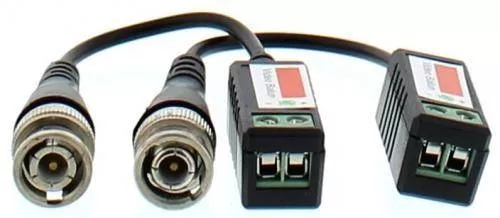 Adaptoare BNC - Video balun HD prin cablu UTP/FTP prindere cu surub Well - IoElectronice.ro