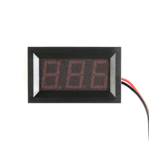 Scule mentenanta - Voltmetru digital 4.5-30V cu display albastru – Precizie, ușor de montat și afișaj LED clar