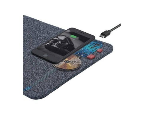 Mousepad Wireless Qi cu Încărcare Rapidă 10W – Compatibil Samsung Galaxy S10+ și alte telefoane [1]