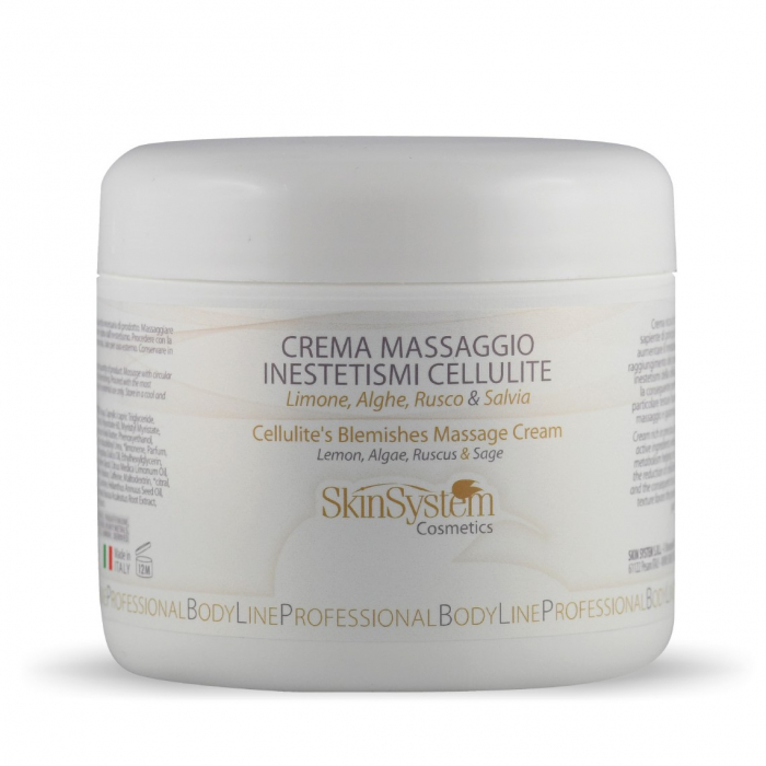 Crema anticelulitica cu Lamaie, Alge, Ruscus, Salvie, Cafeina, Guarana, Carnitina 250ml [1]