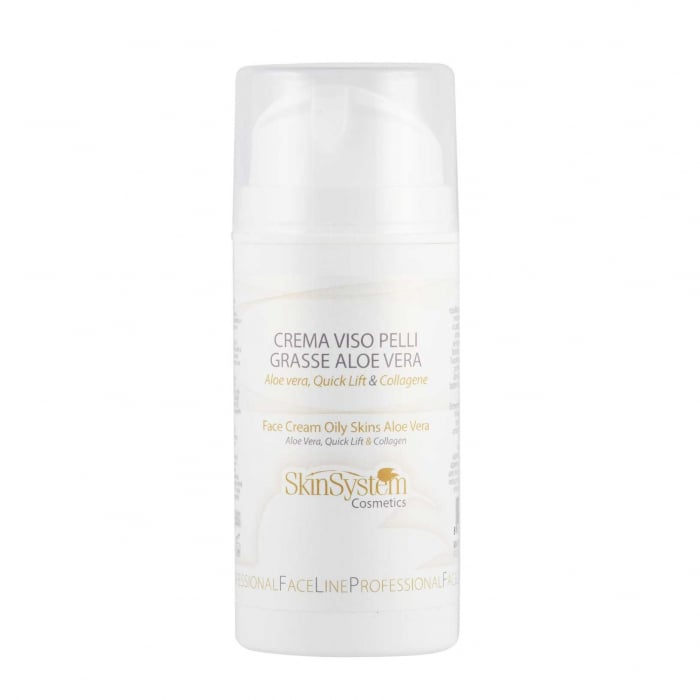 Crema pentru ten gras si impur cu  Aloe vera, Quick Lift® si Colagen 100ml [1]
