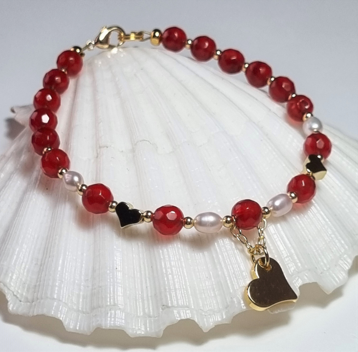 Marysia Agate, Pearls and Hearts [6]