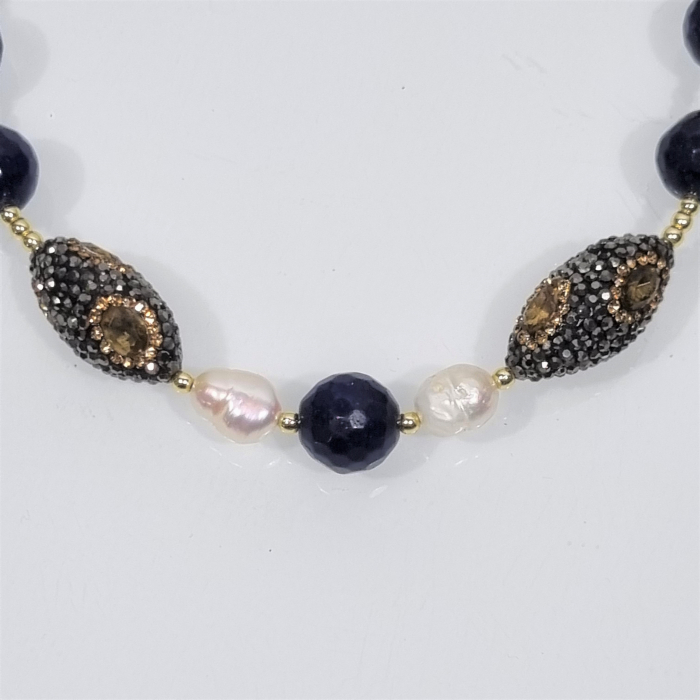Marysia Blue Agate and Pearls [7]