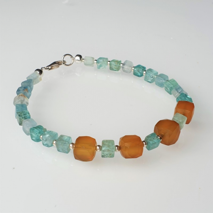 Marysia Fluorite & Chalcedony [8]