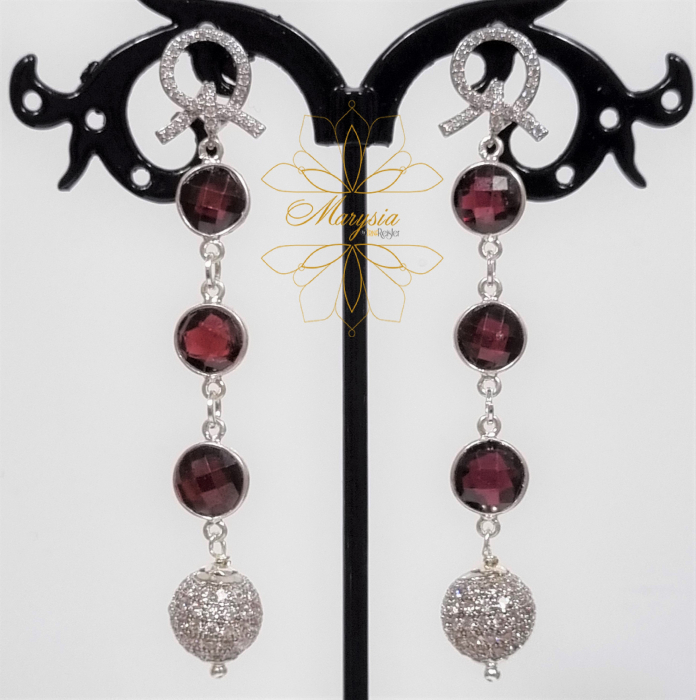Marysia Garnet and Silver [4]