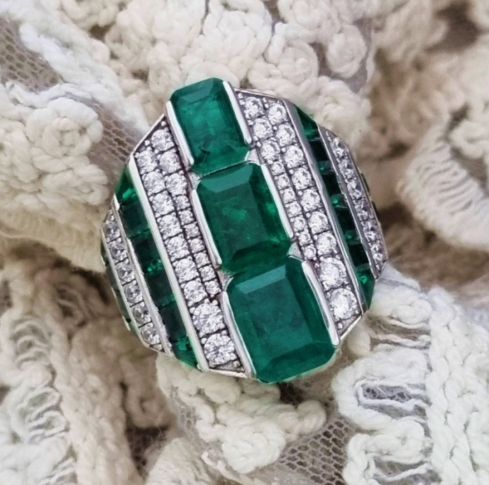 Marysia Rare Green Paraiba Tourmaline [19]